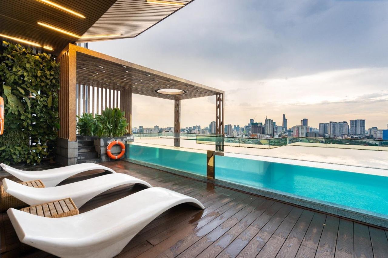 Luxury D1Mension In District 1 Freepoolsaunagym Ho Či Minovo Město Exteriér fotografie